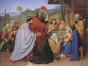 Friedrich overbeck adoration of the kings china oil painting reproduction